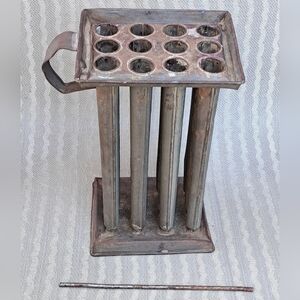 Antique Candle Mold - Primitive Decor